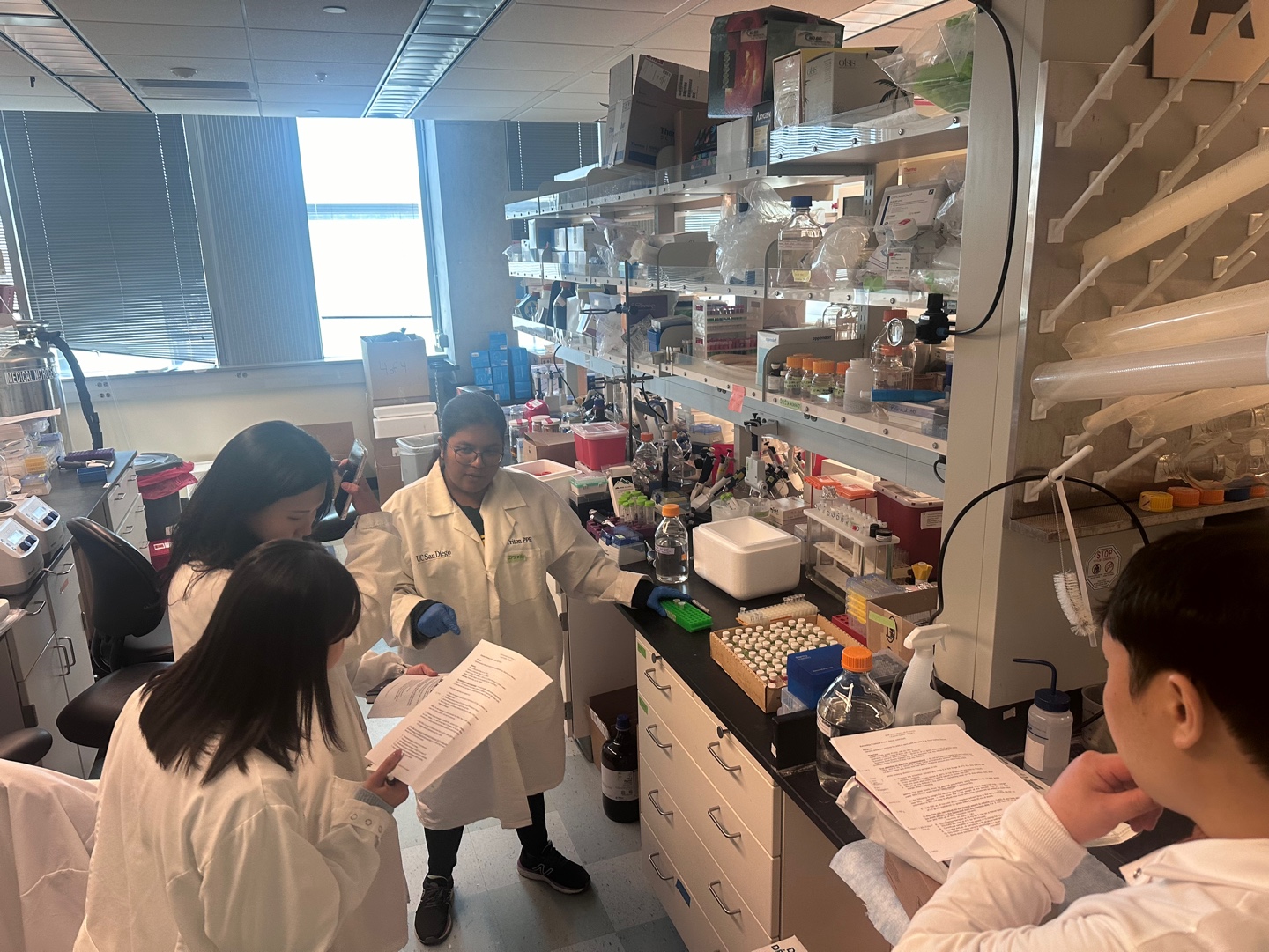 박진영 학생 UCSD Dorrestein Lab 단기연수